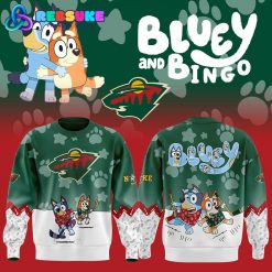 Minnesota Wild Bluey and Bingo Sweatshirt