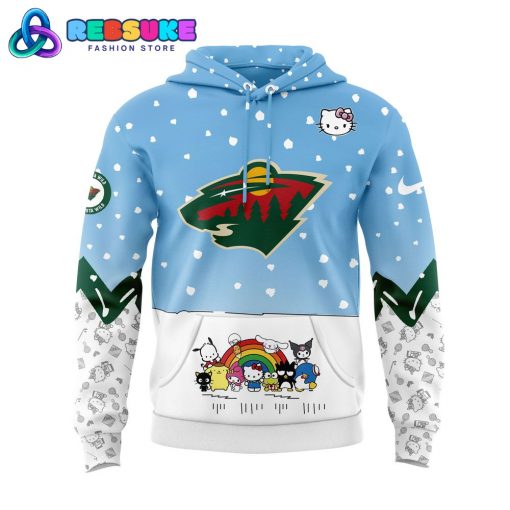 Minnesota Wild x Hello Kitty Hoodie Set 2025