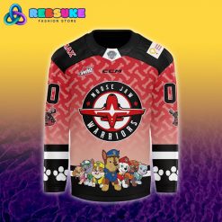 Moose Jaw Warriors x 2025 Nickelodeon Nights for Childrens Miracle Network Jersey 2