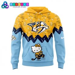 Nashville Predators Hello Kitty New Hoodie Set