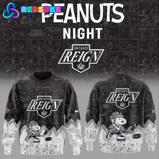 Ontario Reign 75th Anniversary of Peanuts Sweatshirt