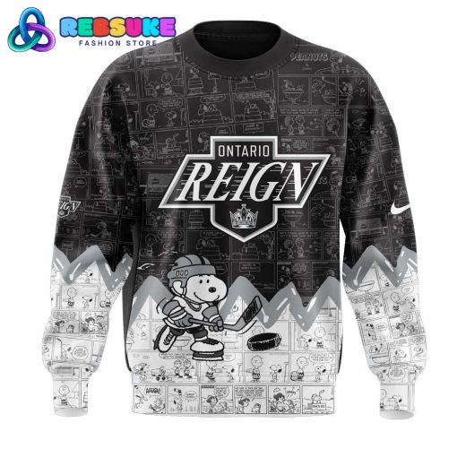 Ontario Reign 75th Anniversary of Peanuts Sweatshirt