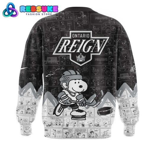 Ontario Reign 75th Anniversary of Peanuts Sweatshirt