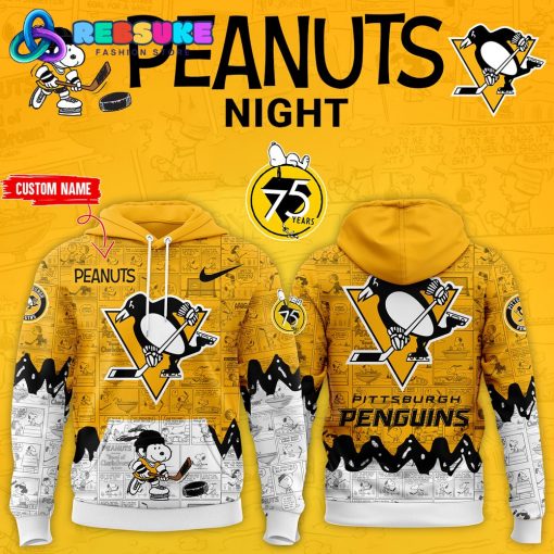 Pittsburgh Penguins 75th Anniversary of Peanuts Hoodie Set