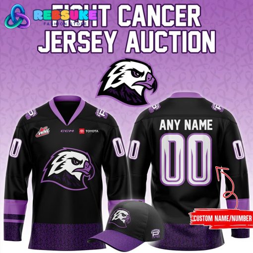 Portland Winterhawks Fight Cancer Jersey Auction