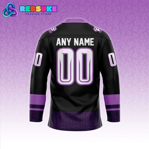 Portland Winterhawks Fight Cancer Jersey Auction
