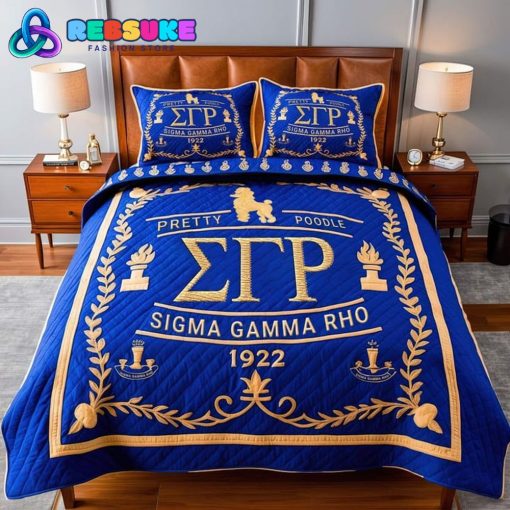 Sigma Gamma Rho New Bedding Set 2025