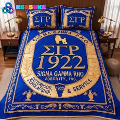 Sigma Gamma Rho Sorority, Inc. Bedding Set 2025