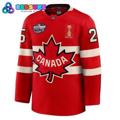 Team Canada Hockey 2025 4 Nations FaceOff Champions Jersey