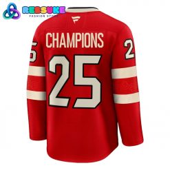 Team Canada Hockey 2025 4 Nations FaceOff Champions Jersey