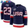 USA Hockey 4 Nations Face-Off Auston Matthews #34 Hockey Jersey