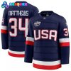 USA Hockey 4 Nations Face-Off Adam Fox #23 Hockey Jersey