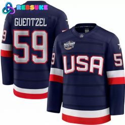 USA Hockey 4 Nations Face-Off Jake Guentzel #59 Hockey Jersey