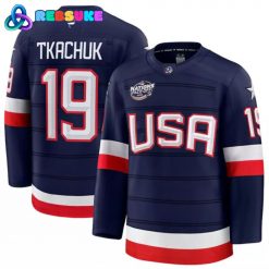 USA Hockey 4 Nations Face-Off Matthew Tkachuk #19 Hockey Jersey