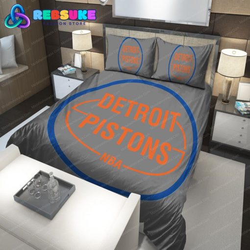 1975-1979 Logo Detroit Pistons NBA Bedding Set