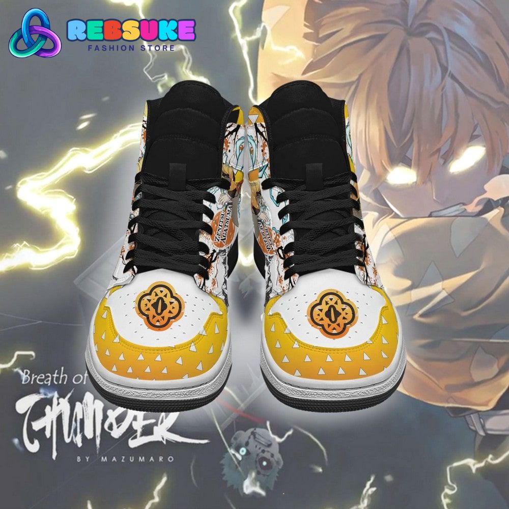 Agatsuma Zenitsu Demon Slayer Nike Air Jordan 1 Agatsuma Zenitsu Demon Slayer Nike Air Jordan 1