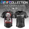 Himejima Gyomei Demon Slayer x MLB Baseball Jersey