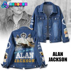 Alan Jackson Last Call One More For The Road Denim Jacket