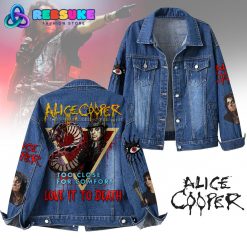 Alice Cooper Love It To Death Denim Jacket