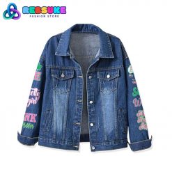 Alpha Kappa Alpha Sorority Inc Denim Jacket