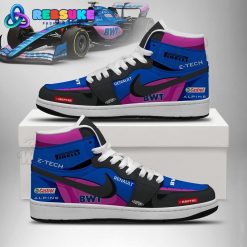 Alpine Formula 1 Nike Jordan 1 Sneakers