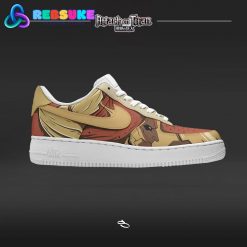 Armored Titan Attack On Titan Nike Air Force 1 Sneakers