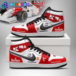 Aryton Senna Formula 1 Nike Jordan 1 Sneakers