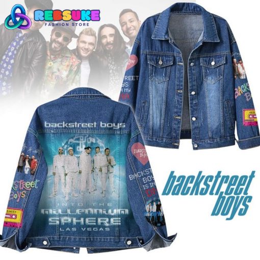 Backstreet Boys Into The Millennium 2025 Tour Denim Jacket