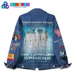 Backstreet Boys Into The Millennium 2025 Tour Denim Jacket