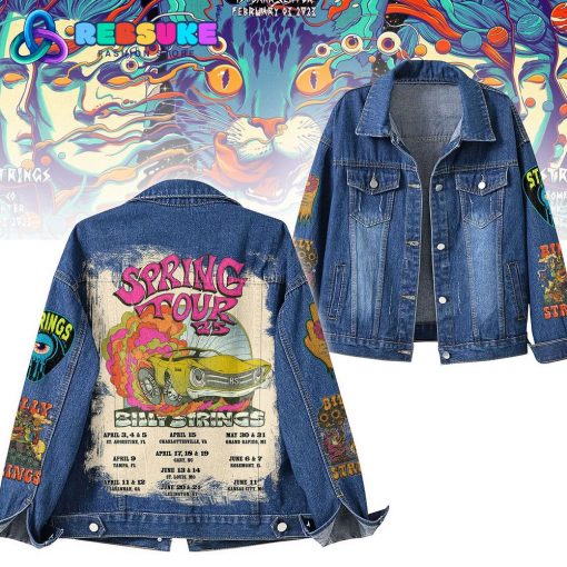 Billy Strings Spring Tour 2025 Denim Jacket