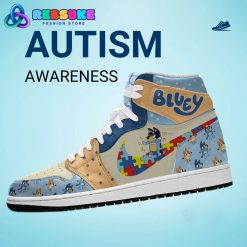 Bluey Autism Awareness Day 2025 Nike Air Jordan 1