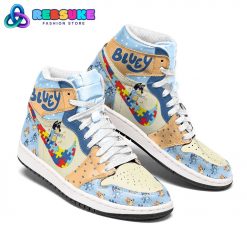 Bluey Autism Awareness Day 2025 Nike Air Jordan 1