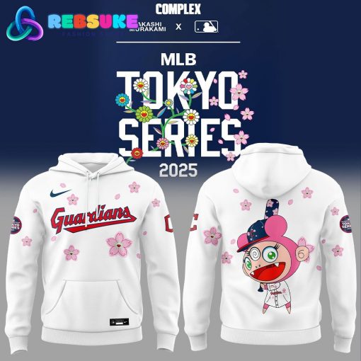 Cleveland Guardians Takashi Murakami x MLB World Tour Tokyo Series Hoodie