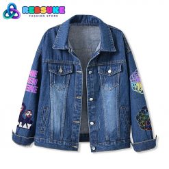 Coldplay Music Of The Spheres World Tour 2025 Denim Jacket