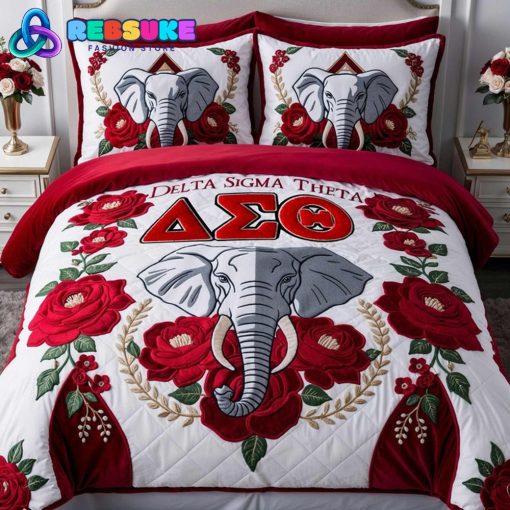 Delta Sigma Theta Sorority, Inc. Bedding Set