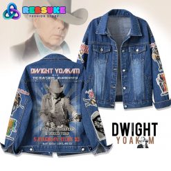 Dwight Yoakam The Cosmic Roundup Rodeo Tour 2025 Denim Jacket