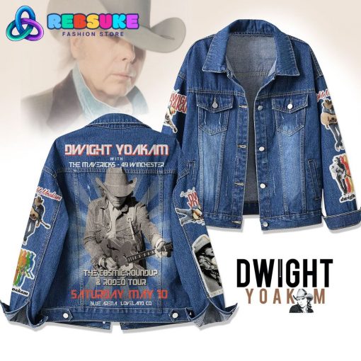 Dwight Yoakam The Cosmic Roundup & Rodeo Tour 2025 Denim Jacket