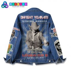 Dwight Yoakam The Cosmic Roundup Rodeo Tour 2025 Denim Jacket