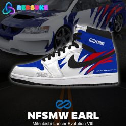 Earl Mitsubishi Lancer Evolution VIII Nike Jordan 1 Sneakers