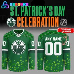 Edmonton Oilers x St.Patrick’s Day Jersey 2025