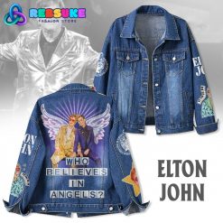 Elton John Who Believes in Angels Denim Jacket