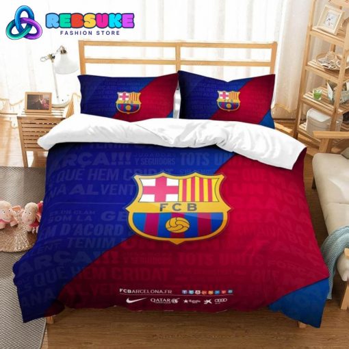 FC Barcelona Soccer Club Bedding Set