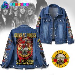 Guns N’ Roses Band World Tour 2025 Denim Jacket