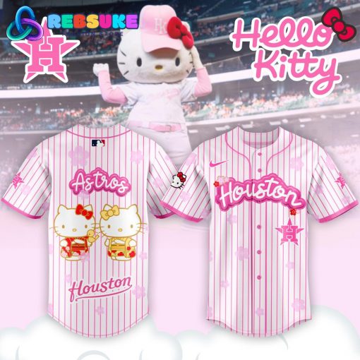 Houston Astros x Hello Kitty Night Happy Girlsday Jersey