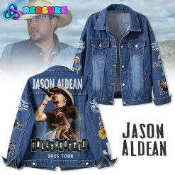 Jason Aldean Full Throttle Tour 2025 Denim Jacket