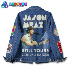 Jason Mraz Still Yours 2025 UK EU Tour Denim Jacket