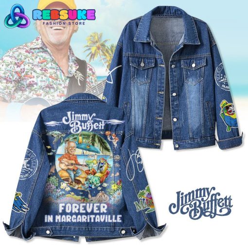 Jimmy Buffett Forever In Margaritaville Denim Jacket