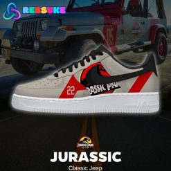 Jurassic Park Classic Jeep Nike Air Force 1 Sneakers