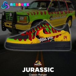 Jurassic Park Classic Ranger Nike Air Force 1 Sneakers