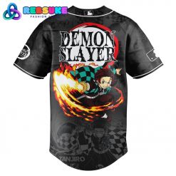 Kamado Tanjiro Demon Slayer x MLB Baseball Jersey